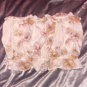 flowery tub too shirt